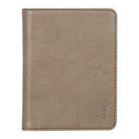 Livret porte-bloc n 11 taupe pour bloc ou carnet format A7 - Image 4