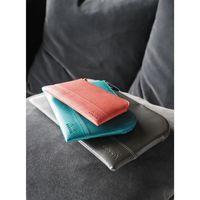 Pochette zippée en simili cuir italien taille M nacarat - Image 5