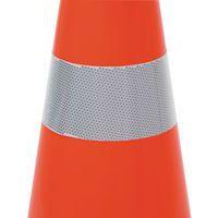 Cône de balisage avec bandes réfléchissantes - Manutan Expert - Image 5