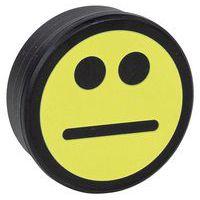 Lot de 5 plots magnétiques Smiley, Coloris : Jaune - Image principale