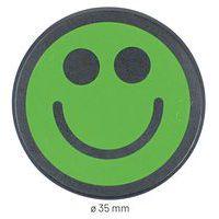 Lot de 5 plots magnétiques Smiley, Coloris : Vert - Image 3