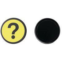 Lot de 5 aimantsean Management Question Jaune - Image 4