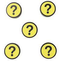 Lot de 5 aimantsean Management Question Jaune - Image 2