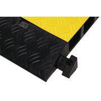 Protège-câbles 3 canaux - 12 t - noir/jaune - Image 2