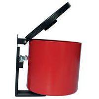 Cendrier mural Manutan - 1.5L - Rouge - Image 5