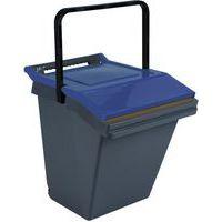Récipient de séparation des déchets Easytech 40 L bleu/noir - Image principale