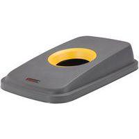 Couvercle Selecto Basic ouverture d'insertion ronde jaune - Image principale