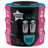 Lot de 3 Cartouche d'enveloppes plastique pour couches bébé 1x3 pièce - Image principale