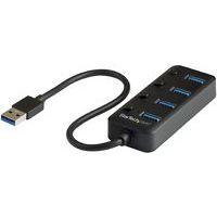 Hub USB 3.0 à 4 ports avec interrupteur - Support UASP - Image principale