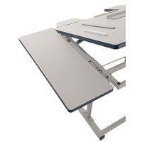 Tablette latérale fixe pour table Déméter - gris 9006 - Image principale