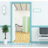 Bande adhésive de confidentialité hachuré avec texte - Image 4