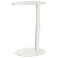 Guéridon métal Easy Office Diam.40 cm Blanc - Image principale