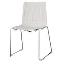 Lot de 2 chaises PERFY pied traîneau GGI - Image 2