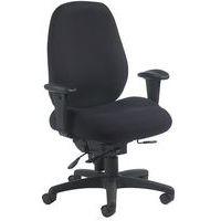 Fauteuil Dexter usage intensif 24 h Presidio Noir - Image 2