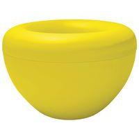 2 jardinières intérieures Scoop avec pots - jaune - Image principale