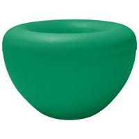 2 jardinières intérieures Scoop avec pots - vert foncé - Image principale