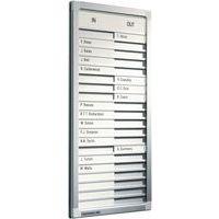 PROFESSIONAL tableaux d'absence 54x26cm  blanc - Image principale