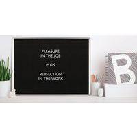 PREMIUM tableau rainuré 80x60cm Caoutchouc noir - Image principale