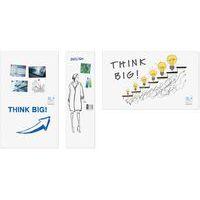 WALL-UP tableau blanc 200x59,5cm Émail blanc - Image 2