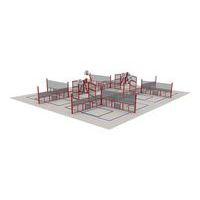 Espace multisports Pitch'One R9M à 9 aires - 22,10 x 18 m - peint - Image principale