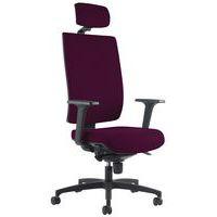 Fauteuil KIO HD Tapissé avec Têtière Acc Reg Fuschia - Image principale