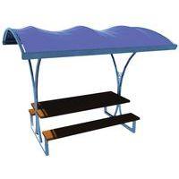 Abri table toile - bleu - Image principale