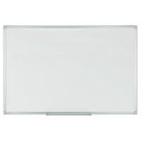 Tableau simple émaillé blanc cadre acier - 45 x 60 cm - Image principale