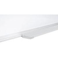 Tableau simple émaillé blanc cadre acier - 100 x 150 cm - Image 4