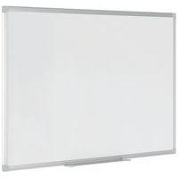 Tableau simple émaillé blanc cadre acier - 45 x 60 cm - Image 4