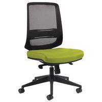 Chaise de bureau NOVY Eco MD résille Noir sans Têtiere Vert - Image principale