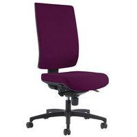 Chaise de bureau KIO Tapissé Fuschia - Image principale
