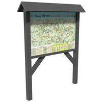 Toit 2 pans pour panneau d information Espace Urbain - Image principale