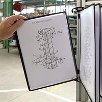 Support mural Tarifold avec 5 poches A4 magnétiques - Image 5