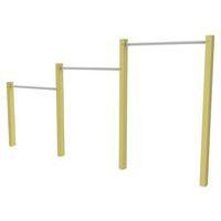 Barres fixes 3 hauteurs jambes de scellement - Image principale