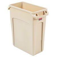 Collecteur Slim Jim avec conduits d'aération 60 L Rubbermaid - Image principale