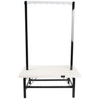 Banc double patère PVC blanc - À monter - Manutan - Image 3