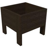 Jardinière 4 pieds 68 x 68 cm - marron - Image principale