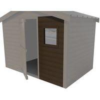 Hublot pour abri jardin - marron - Image 2