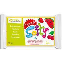 Super Softy - Pâte à modeler enfant extra souple 350g, Jaune - Image principale