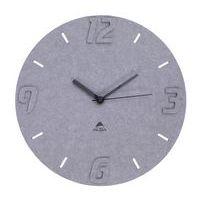 Horloge murale en matériaux PET 100% recyclé Ø 30 cm Gris - Image principale