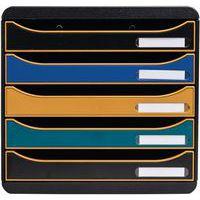 Module de classement 5 tiroirs Big Box Plus Neo Deco - Exacompta - Image principale