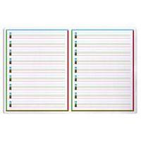 Cahier d'écriture spécial DYS 17 x 22 cm interligne 3 mm - Image 2