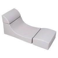 Transat en mousse pliant 2-6 ans gris - Image principale
