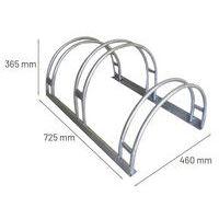 Support cycles 2 niveaux 3 places - acier - Image 2