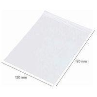 1000 sacs zip neutres épaisseur 60 microns l x H : 120 x 180 mm - Image 3
