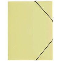 Lot de 6 Chemise à élastique, A4, en PP, jaune - Image principale