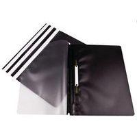 Lot de 1250 Chemise à lamelles, A4, film PP, noir - Image principale