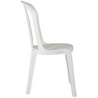 Chaise Bistrot - blanche - Image 3