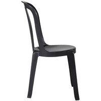 Chaise Bistrot - noire - Image 3
