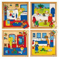 Puzzles d'hygiène - ensemble de 4 - Image principale
